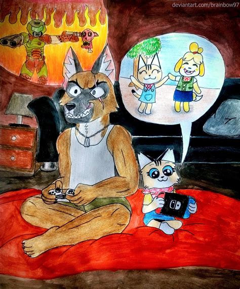 Pixie And Brutus Game Night By Brainbow97 On Deviantart