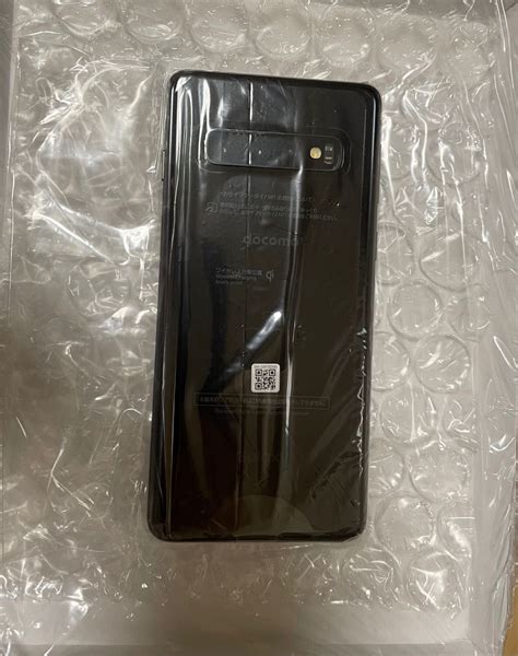 Galaxy S10 Prism Black 128 GB docomo ドコモ ギャラクシー ブラック 黒PayPayフリマ