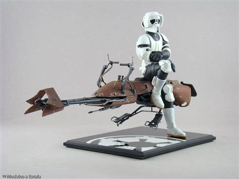 Scout Trooper And Speeder Bike Sixth Scale Figure Set Artofit