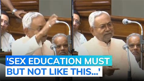 No Shame Bihar Cm Nitish Kumars Population Control Lesson Receives