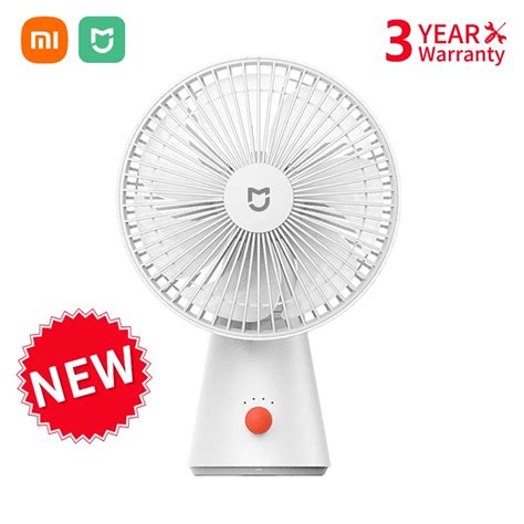 2022 New Xiaomi Mijia Portable Fan Desktop Fan Handheld 2 In 1 Type C