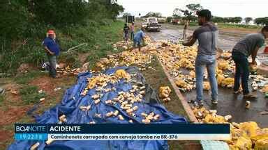 Assistir Boa Noite Paran Noroeste Caminhonete Tomba E Deixa Carga