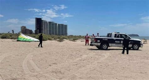 Diario Del Yaqui Se Desploma Ultraligero En Puerto Pe Asco