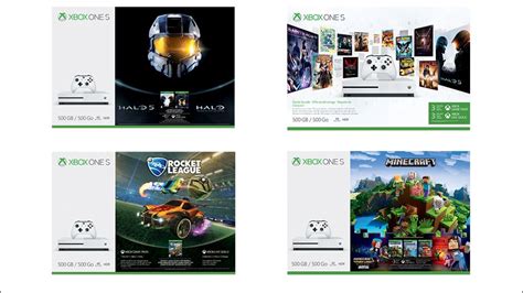 Four New Xbox One S Bundles Announced For This Holiday Season