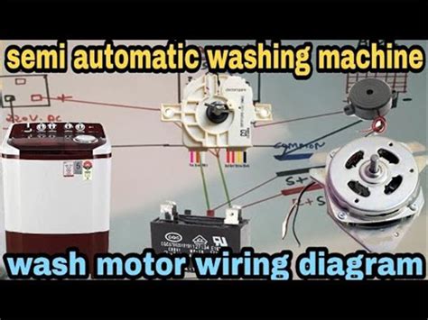 8 Wire Washing Machine Motor Wiring Diagram