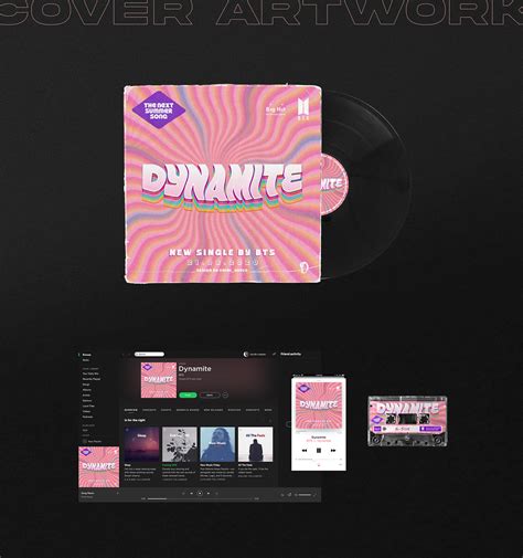 BTS Dynamite · Cover Concept | Behance