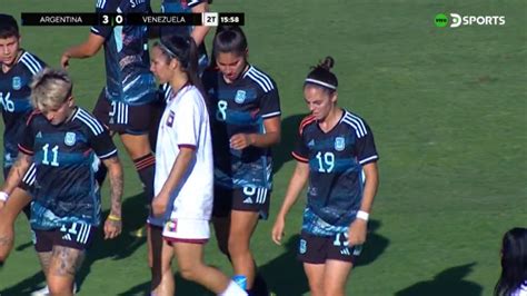 Venezuela vs Argentina Femenino HOY EN VIVO sigue AQUÍ el amistoso