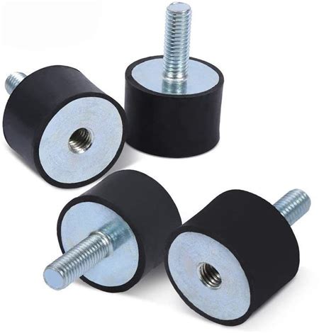 Male And Female Screw Stud Rubber Anti Vibration Mounts Feet Rubber