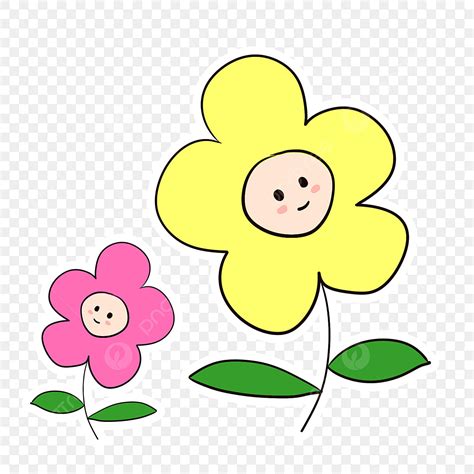 Hand Drawn Banner Clipart Hd Png Hand Drawn Cartoon Flowers Flowers