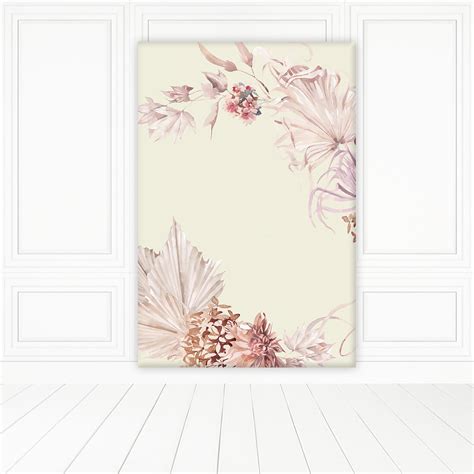 Painel Retangular Tecido Sublimado 3D Floral 1 50x2 20 FRT 5636 Felicitá