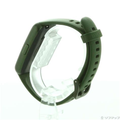 【中古】〔展示品〕 Huawei Band 7 グラファイトブラック ウィルダネスグリーン [2133049556592] リコレ