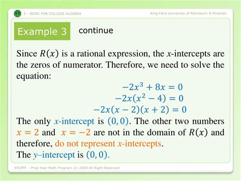 Ppt Properties Of Rational Functions And Their Graphs Powerpoint