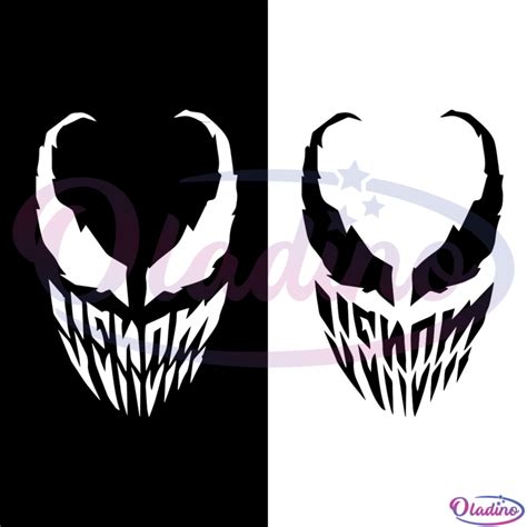 Venom Svg Digital File Marvel Svg Movie Svg Alien Svg Oladino