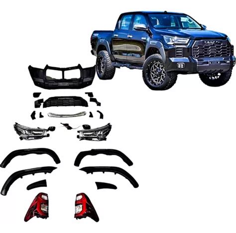 Bodykit Hilux Sr Kit Tundra Trd Pro Parrilla Trd Pro Toyota Meses Sin