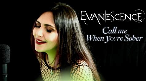 Evanescence Call Me When Youre Sober Anapaes Cover Youtube