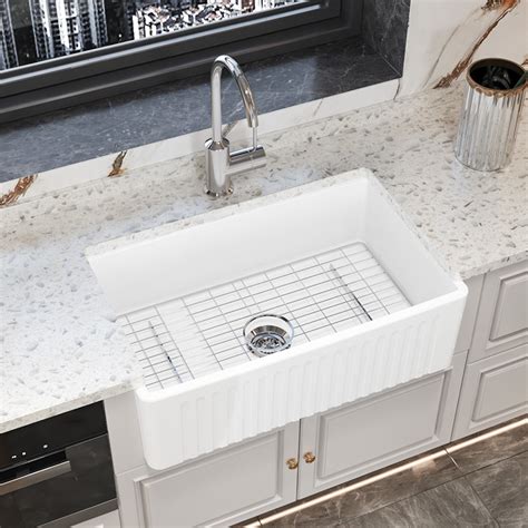 What Are White Farmhouse Sinks Made Of - Amazadesign