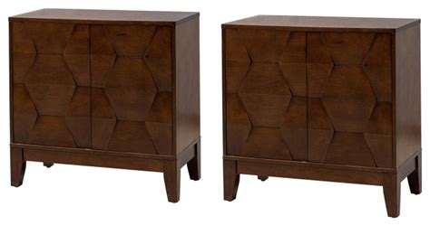 Mabel 2 Door Accent Cabinet With Adjustable Shelves Set Of 2