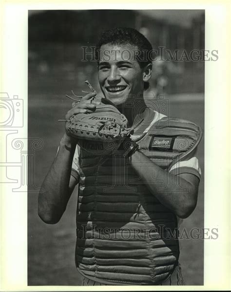 1989 Brandon Cancino Jay High School Baseball Catcher Sas08167