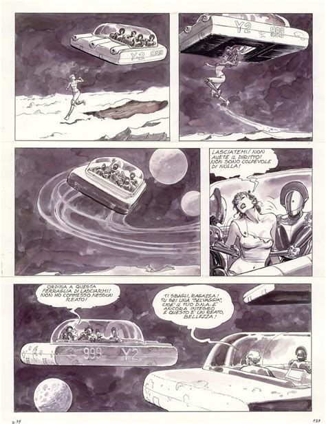 Milo Manara Piranese La planète prison 2002 Page 25 Oeuvre