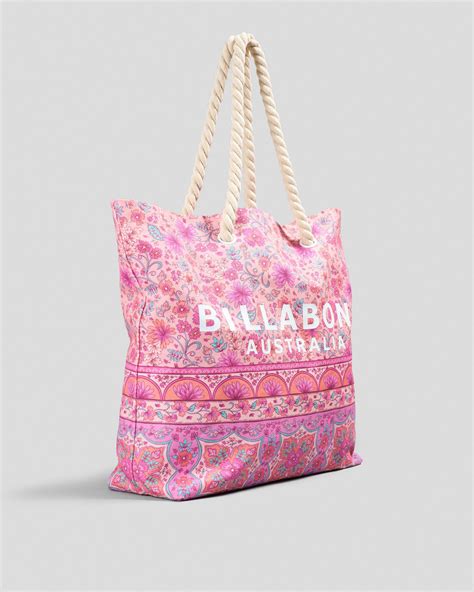 Billabong La Plage Beach Bag In Pink Free Shipping And Easy Returns