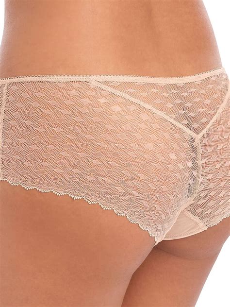 Shorty féminin taille basse en dentelle Signature Beige Kiabi 30 95