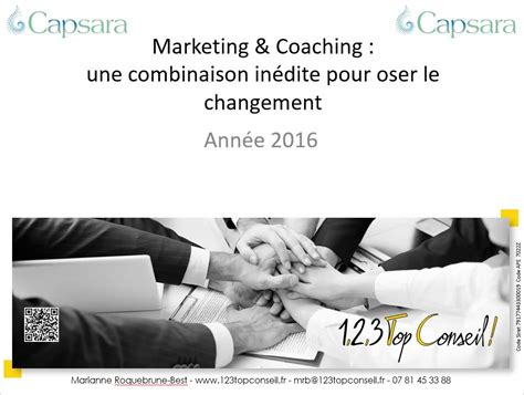 Marketing Coaching 1 2 3 Top Conseil