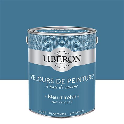 Peinture Murs Plafonds Et Boiseries Velours De Peinture Bleu Diroise