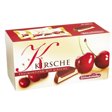 Schluckwerder "Cherry" Chocolate Covered Marzipan Medallions, 7.4 oz ...