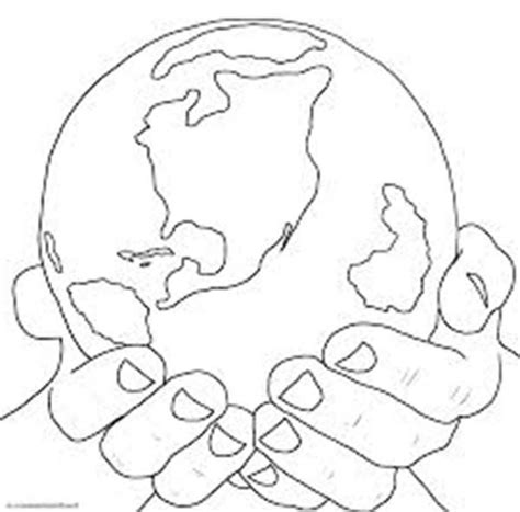 Hand Holding Earth Drawing at GetDrawings | Free download