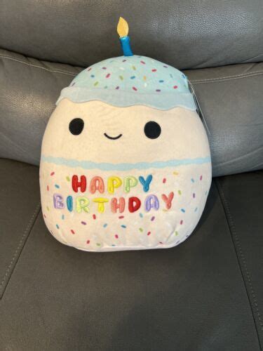 New Happy Birthday Original Squishmallows Kiks Cupcake Cake