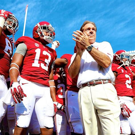 Alabama Football Coach Nick Sabans Holiday Wish List News Scores Highlights Stats And