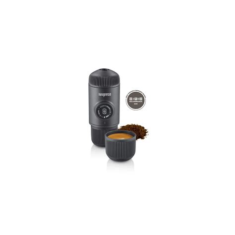 WACACO Nanopresso Mobile Espressomaschine Grau Outdoor KA1070