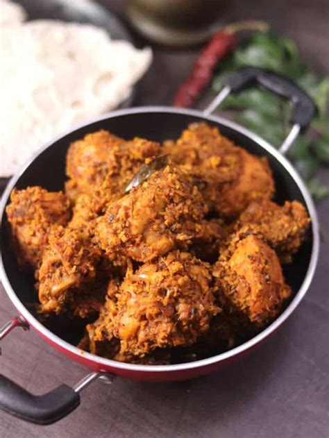 Chicken Dry Recipe Sukka Cook With Kushi