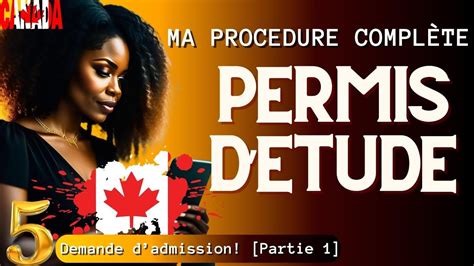 Permis D Tude Canada Proc Dure Compl Te Comment Bien Faire Une