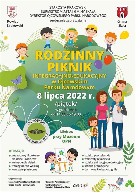 Rodzinny Piknik Integracyjno Edukacyjny W Ojcowskim Parku Narodowym