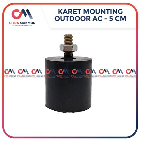 Karet Dudukan Ac Split Outdoor 50 Mm X 10 Mm X 50 Mm Engine Mounting