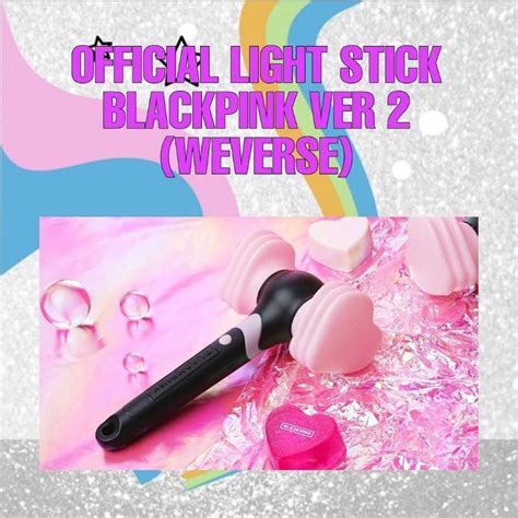 Jual DP Pre Order OFFICIAL LIGHT STICK BLACKPINK VER 2 WEVERSE