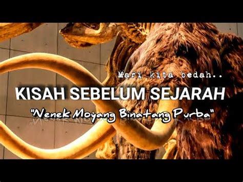 Inilah Penampakan Hewan Purba Yang Telah Punah Nenek Moyang Semua