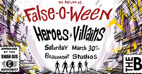 False O Ween Heroes And Villains In Vancouver At The Beaumont
