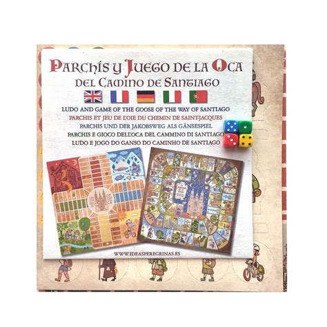 Juego de la Oca y Parchís del Camino de Santiago Ideas Peregrinas