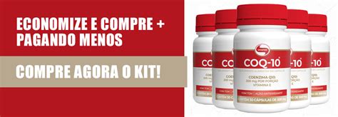 Kit 3 Coenzima COQ 10 Vitafor 30 Cápsulas Edin