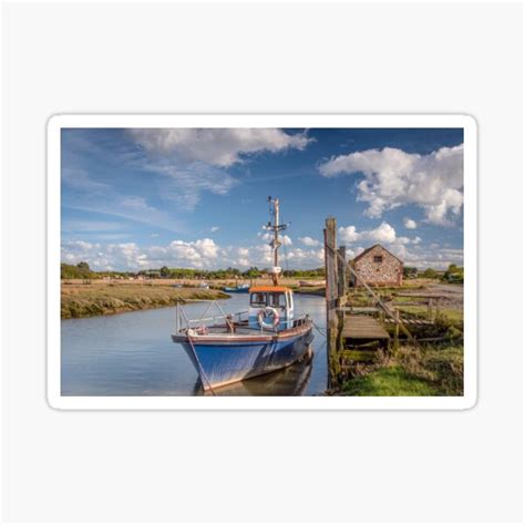 Thonham Staithe Norfolk Sticker For Sale By Alexja Redbubble