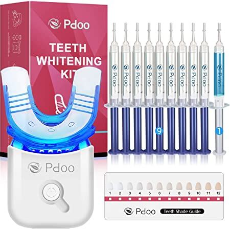 Amazon Teeth Whitening Kit With Led Light At Home For Sensitive