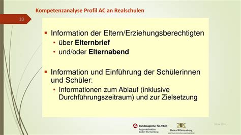 Kompetenzanalyse Profil Ac An Realschulen Ppt Herunterladen