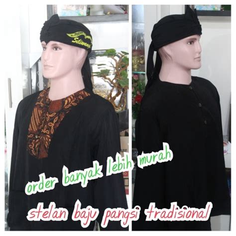 Jual Stelan Baju Pangsi Silat Tradisional Adat Sunda Jawa Dll Sunda