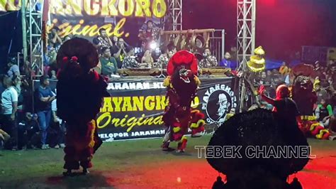 Singo Barong Galak Mayangkoro Original Live Lapangan Mrican Kediri