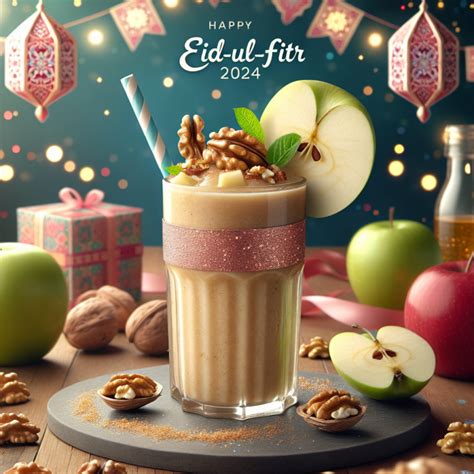 Célébrez l Aïd ul Fitr 2024 avec ce délicieux smoothie aux pommes et