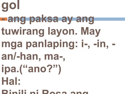 Pokus Ng Pandiwa Ppt