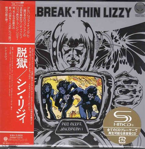 THIN LIZZY JAILBREAK JAPAN MINI LP SHM CD DELUXE EDITION UICY 75031 2