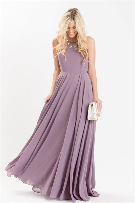Purple Flowy Dress Sibora Dress